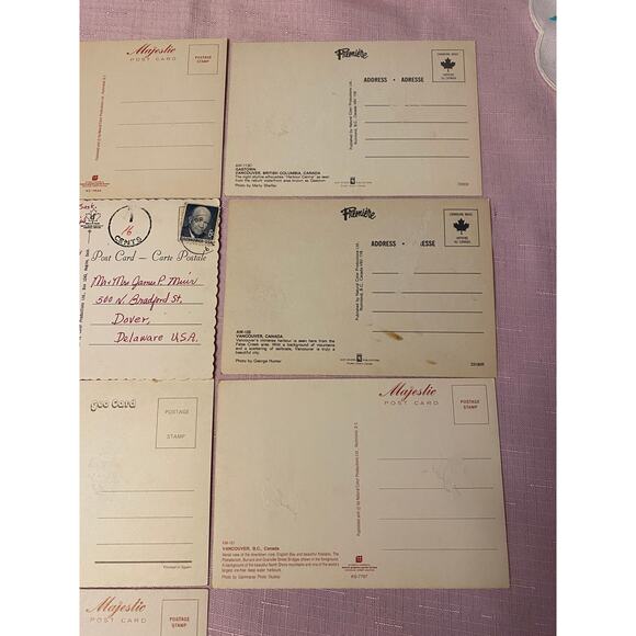 Vintage Vancouver BC Canada Postcards - 1950s-70s Set of 10 - Picture 15 of 15